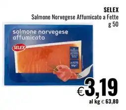 Famila SELEX Salmone Norvegese Affumicato a Fette offerta