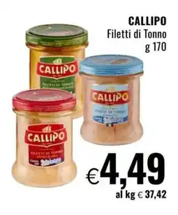 Famila CALLIPO Filetti di Tonno offerta