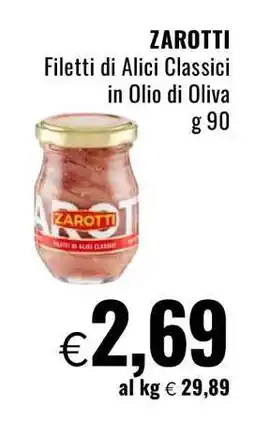 Famila ZAROTTI offerta