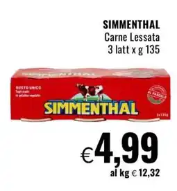 Famila SIMMENTHAL Carne Lessata offerta