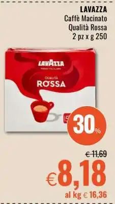 Famila LAVAZZA caffè macinato Qualità Rossa offerta