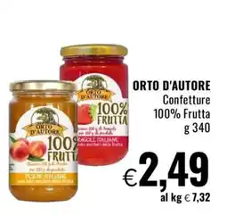 Famila ORTO D'AUTORE Confetture 100% Frutta offerta