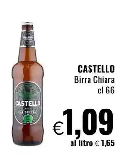Famila CASTELLO Birra Chiara offerta