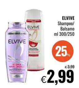 Famila ELVIVE Shampoo / Balsamo offerta