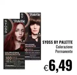 Famila SYOSS BY PALETTE offerta