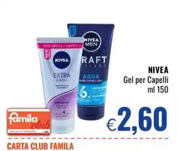 Famila NIVEA Gel per Capelli offerta