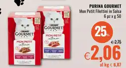 Famila PURINA GOURMET Mon Petit Filettini in Salsa offerta