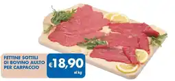 MD Discount Fettine sottili di bovino adulto per carpaccio offerta