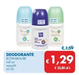 MD Discount DEODORANTE BOTANIKA/BE offerta