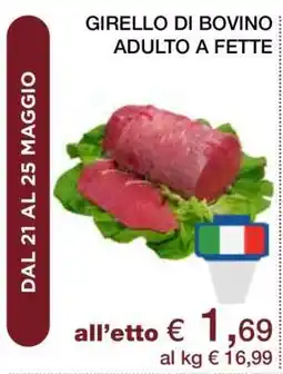 Coop Girello di Bovino Adulto a Fette offerta