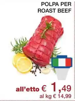 Coop POLPA PER ROAST BEEF offerta