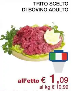 Coop Trito scelto di bovino adulto offerta
