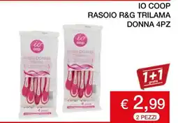 Coop IO COOP RASOIO R&G TRILAMA DONNA 4PZ offerta