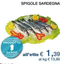 Coop Spigole Sardegna offerta