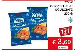 Coop COOP COZZE CILENE SGUSCIATE offerta