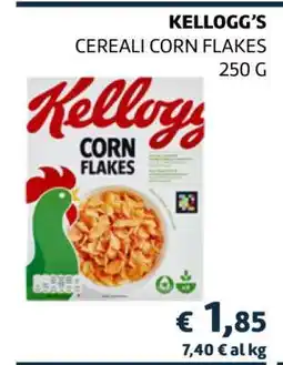 Coop KELLOGG'S CEREALI CORN FLAKES 250 G offerta