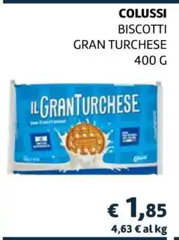 Coop COLUSSI BISCOTTI GRAN TURCHESE offerta