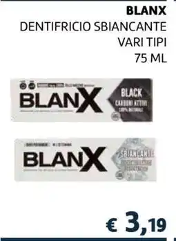 Coop BLANX DENTIFRICIO SBIANCANTE offerta