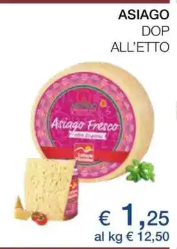 Coop ASIAGO DOP ALL’ETTO offerta