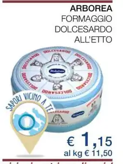 Coop Arborea Formaggio Dolcesardo offerta