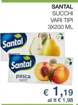 Coop Santal offerta