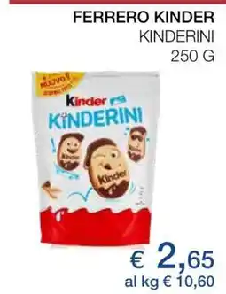 Coop Ferrero Kinder Kinderini offerta