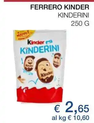 Coop Ferrero Kinder Kinderini offerta