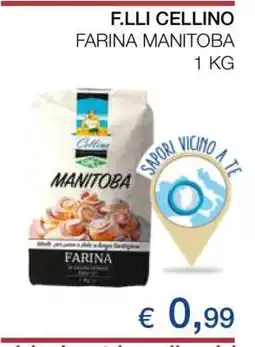 Coop F.LLI CELLINO FARINA MANITOBA offerta
