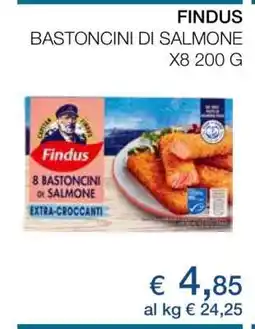 Coop FINDUS BASTONCINI DI SALMONE offerta