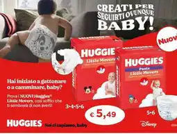 Coop Huggies Little Movers offerta