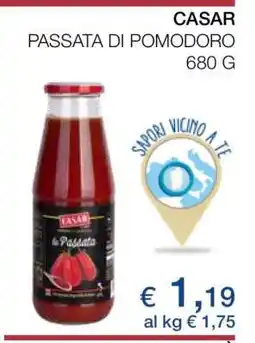Coop CASAR Passata di Pomodoro offerta
