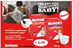 Coop Huggies Little Movers offerta