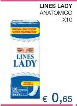 Coop LINES LADY offerta