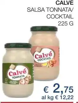 Coop CALVÉ SALSA TONNATA/COCKTAIL offerta