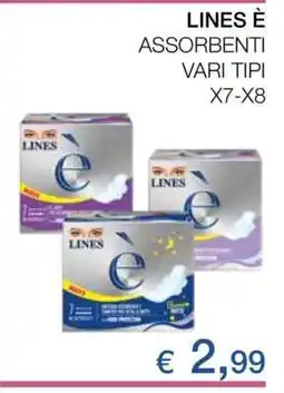Coop Lines È assorbenti offerta