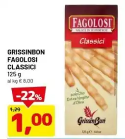 DPiù Grissinbon fagolosi classici offerta