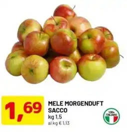DPiù Mele morgenduft sacco offerta