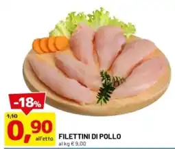 DPiù Filettini di pollo offerta