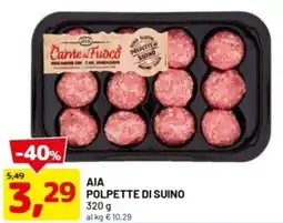 DPiù Aia polpette di suino offerta