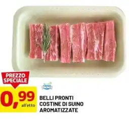 DPiù Belli pronti all'etto costine di suino aromatizzate offerta