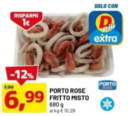 DPiù Porto rose fritto misto offerta