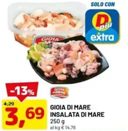 DPiù Gioia di mare insalata di mare offerta