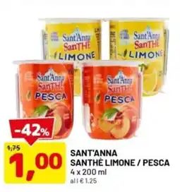 DPiù Sant'anna santhè limone / pesca offerta