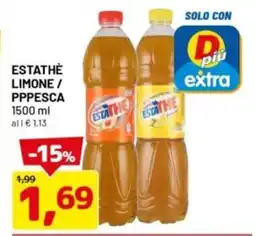 DPiù Estathè limone / pppesca offerta