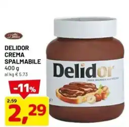 DPiù Delidor crema spalmabile offerta