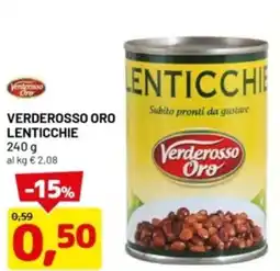 DPiù Verderosso oro lenticchie offerta