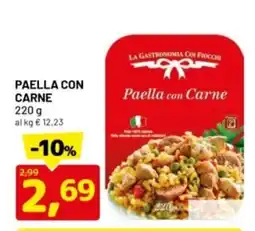 DPiù Paella con carne offerta