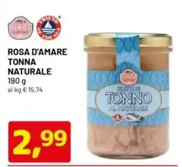 DPiù Rosa d'amare tonna naturale offerta