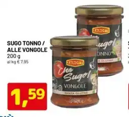DPiù Sugo tonno / alle vongole offerta