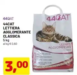 DPiù 44cat lettiera agglomerante classica offerta